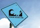 Tsunami Hazard Zone sign