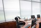 An office with a window