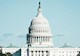 image of the U.S. Capitol with people standing on the lush green lawn
