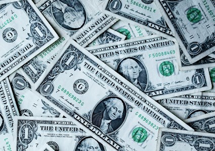 image of numerous $1 bills