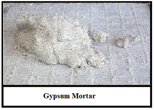 gypsum mortar