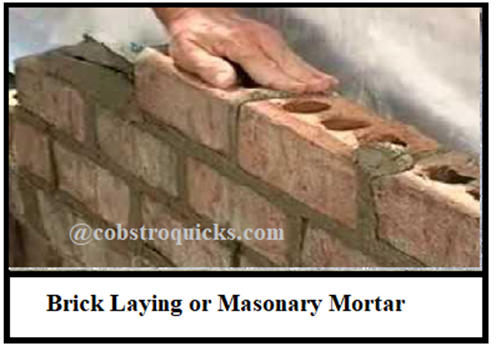 masonary mortar