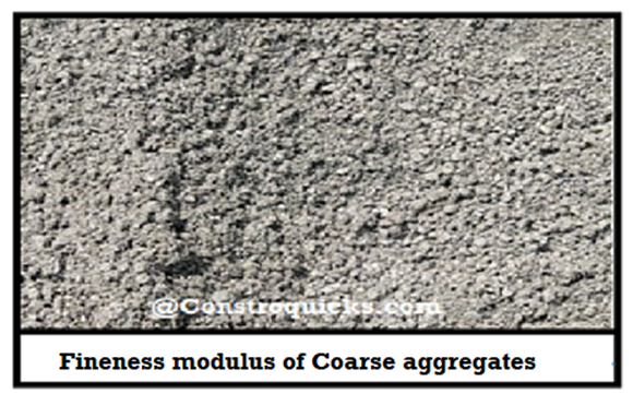 Fineness Modulus of Coarse aggregate